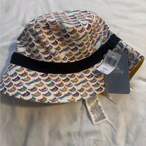 Disneyland Logo Reversible Bucket Hat • 2024 Disney Parks Collection NWT Yellow